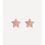 Brinco stud stars rosa de ouro com diamante7_1